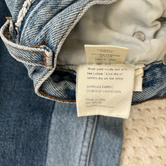 REFORMATION PATCH JEANS - Picture 5 of 10